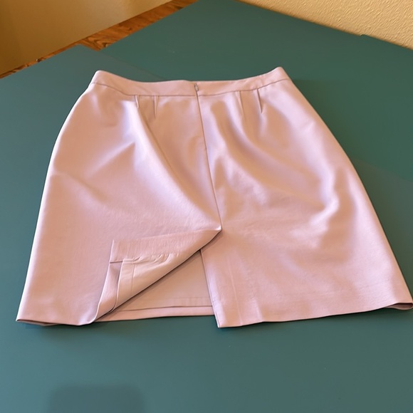 Ann Taylor Dove grey short skirt - Picture 4 of 5